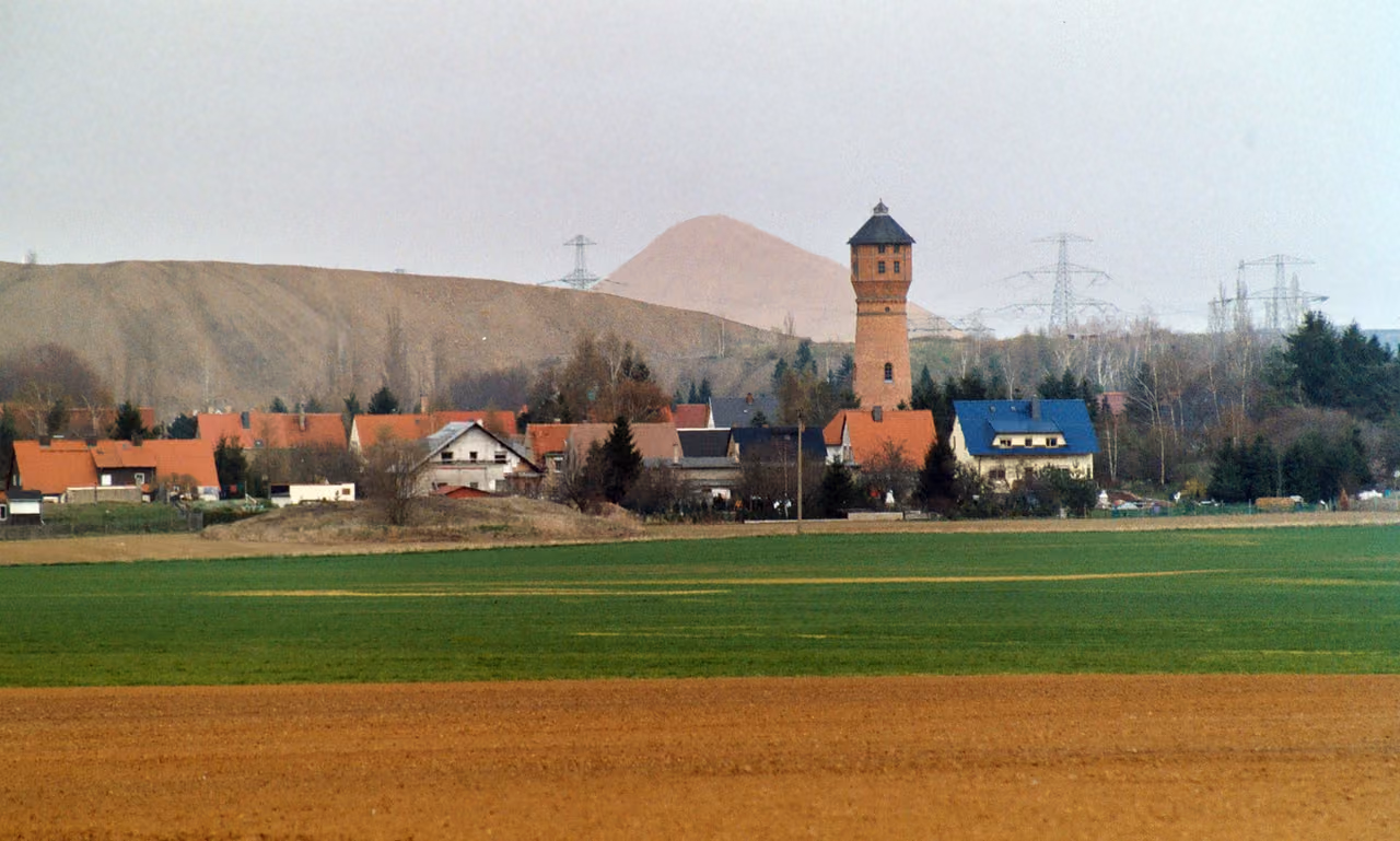Stadtansicht von Klostermansfeld