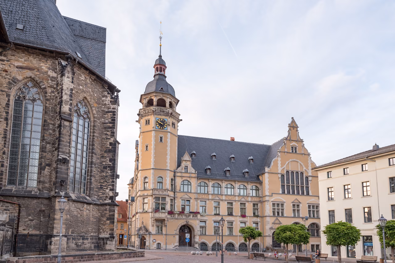 Stadtansicht von Köthen (Anhalt)