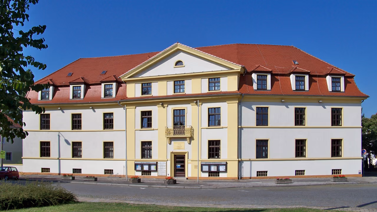 Stadtansicht von Leuna