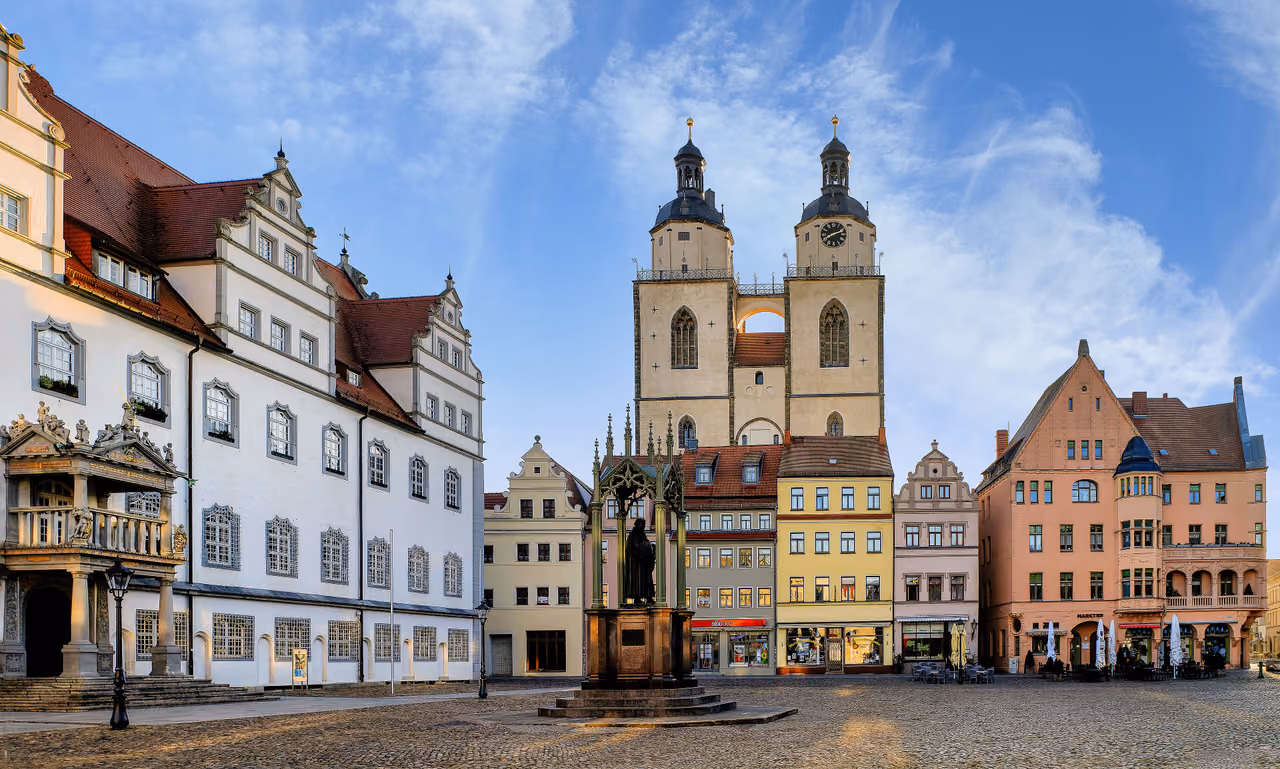 Stadtansicht von Lutherstadt Wittenberg