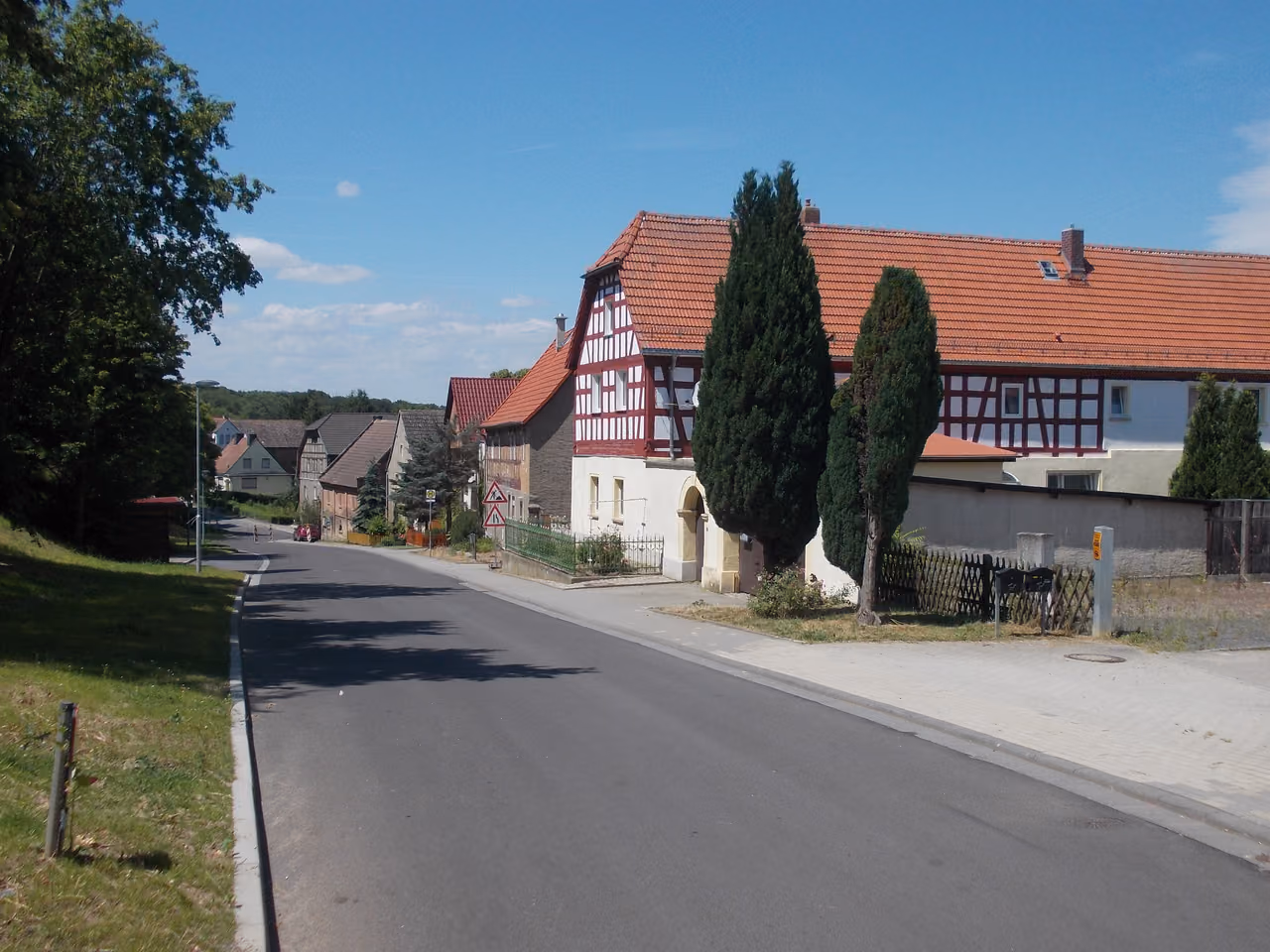 Stadtansicht von Mertendorf