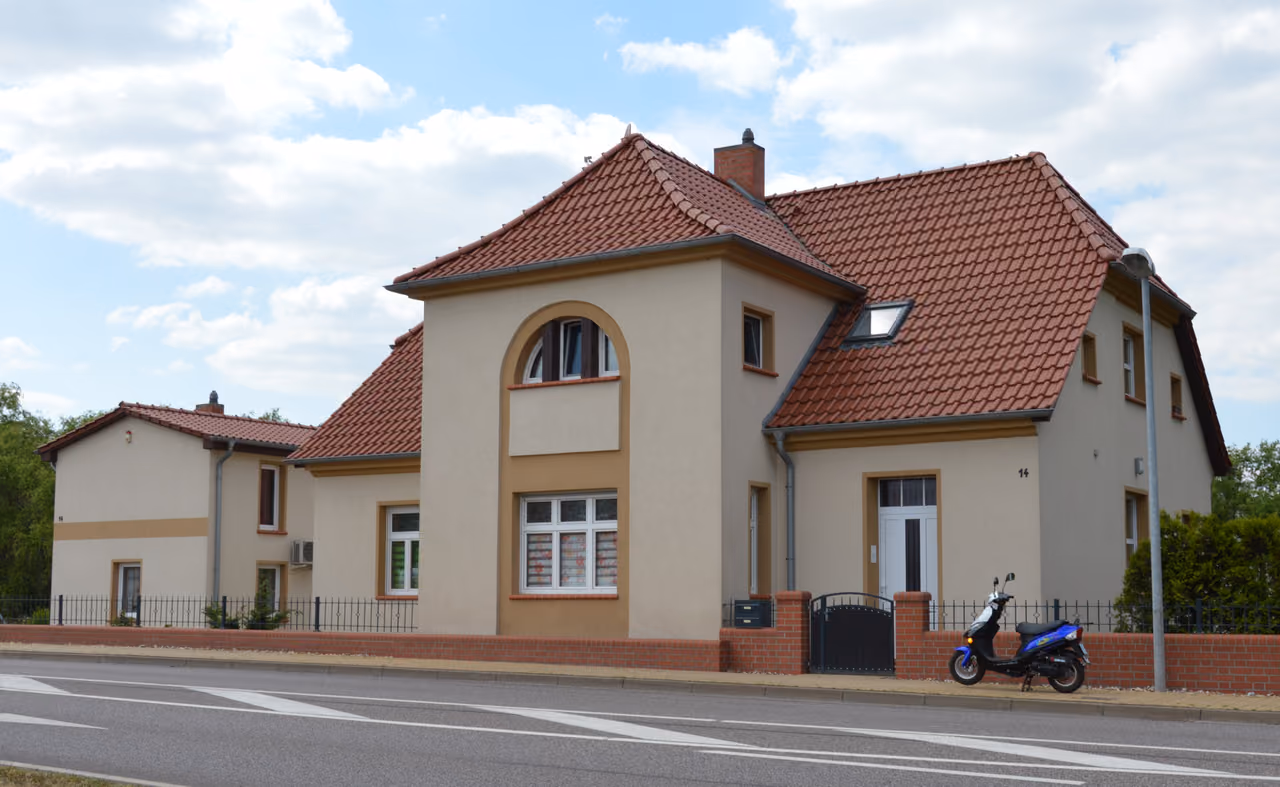 Stadtansicht von Möser