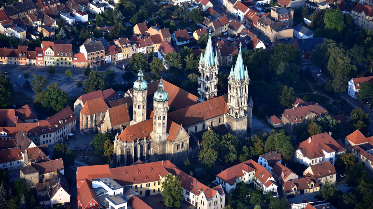 Stadtansicht von Naumburg (Saale)