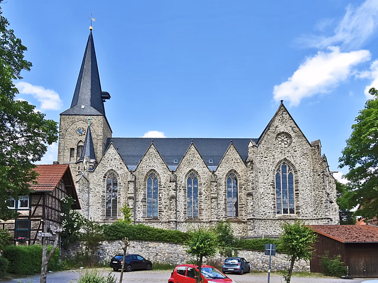 Stadtansicht von Oberharz am Brocken