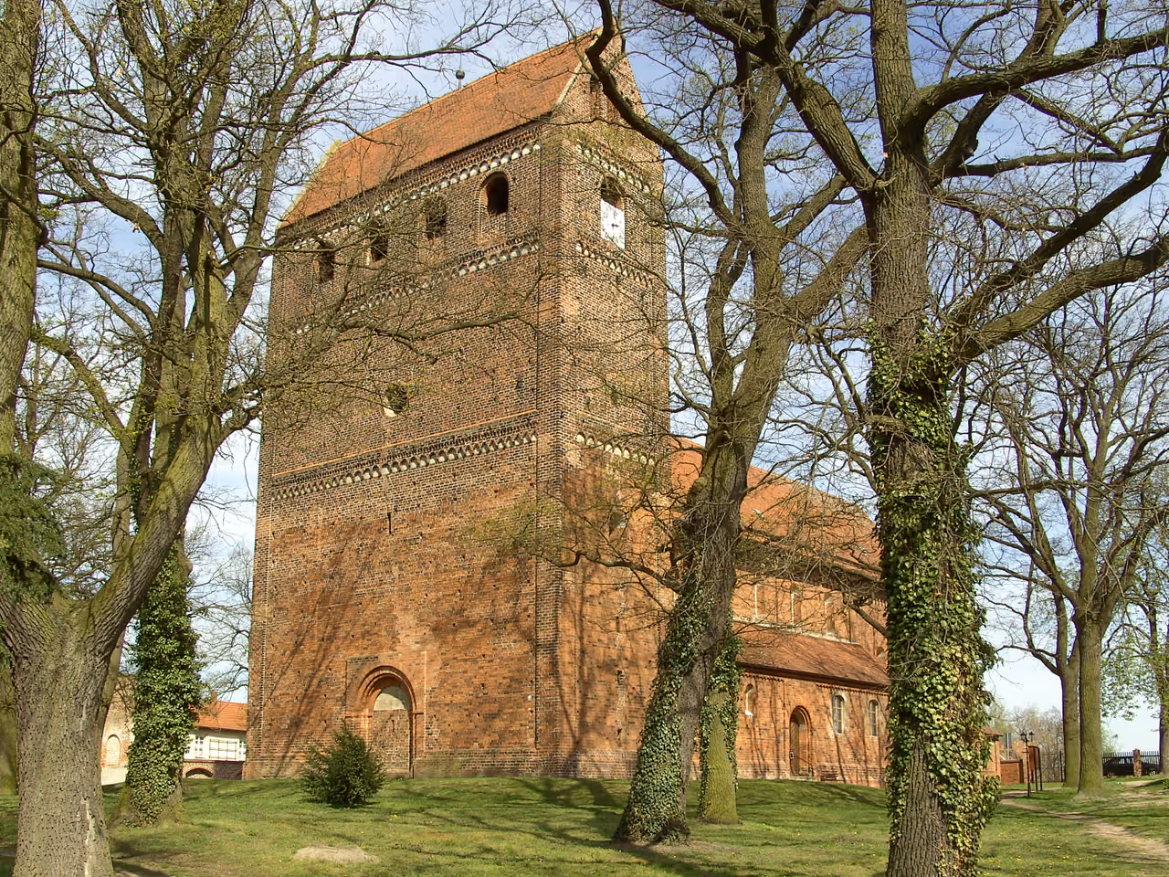 Stadtansicht von Schönhausen (Elbe)
