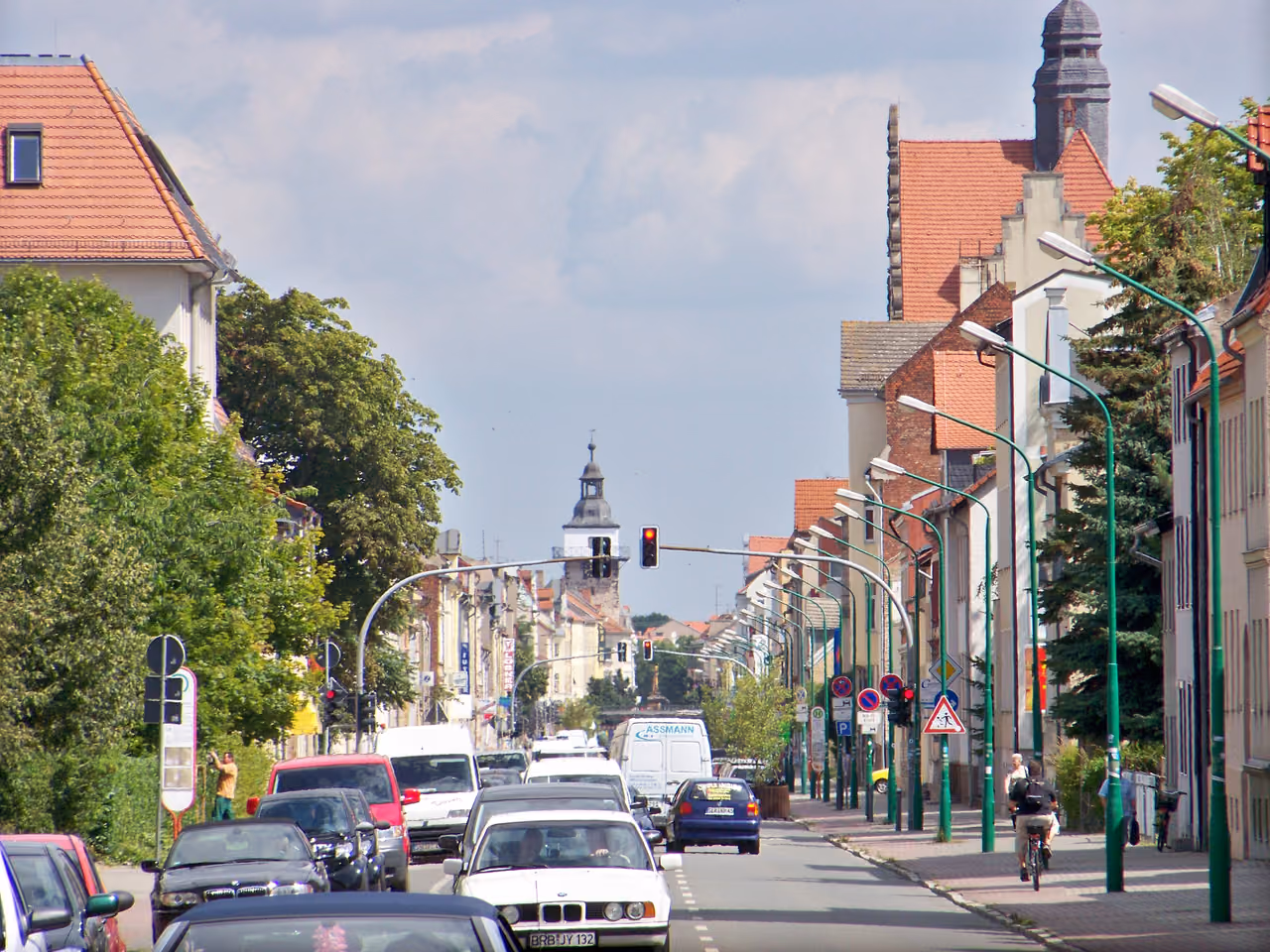 Stadtansicht von Schönebeck (Elbe)