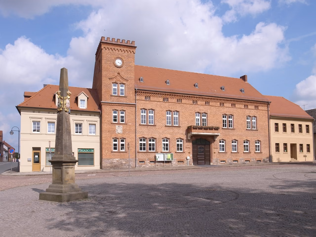 Stadtansicht von Stadt Zörbig