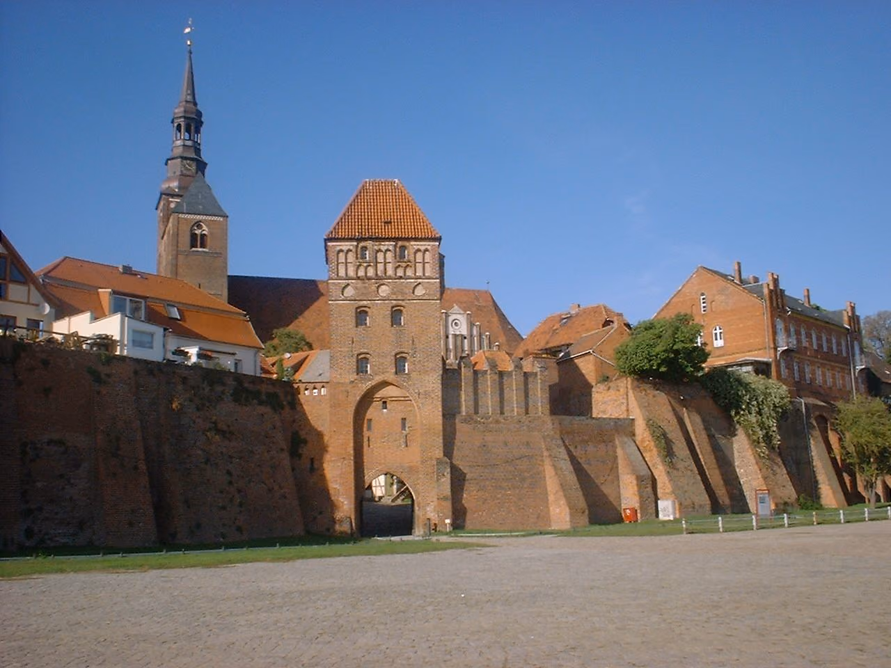 Stadtansicht von Tangermünde