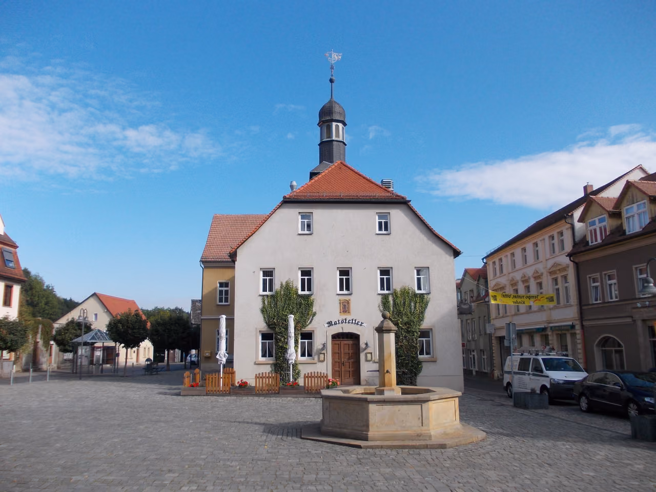 Stadtansicht von Teuchern