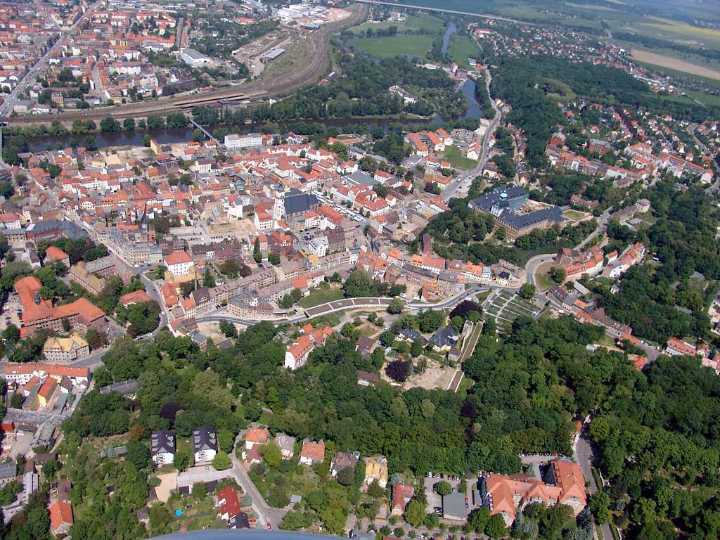 Stadtansicht von Weißenfels