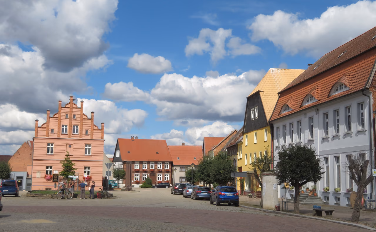 Stadtansicht von Werben (Elbe)