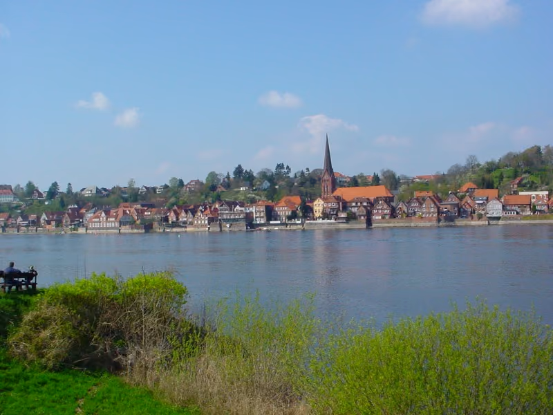 Stadtansicht von Lauenburg/Elbe