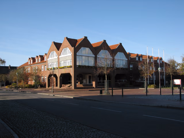 Stadtansicht von Leck