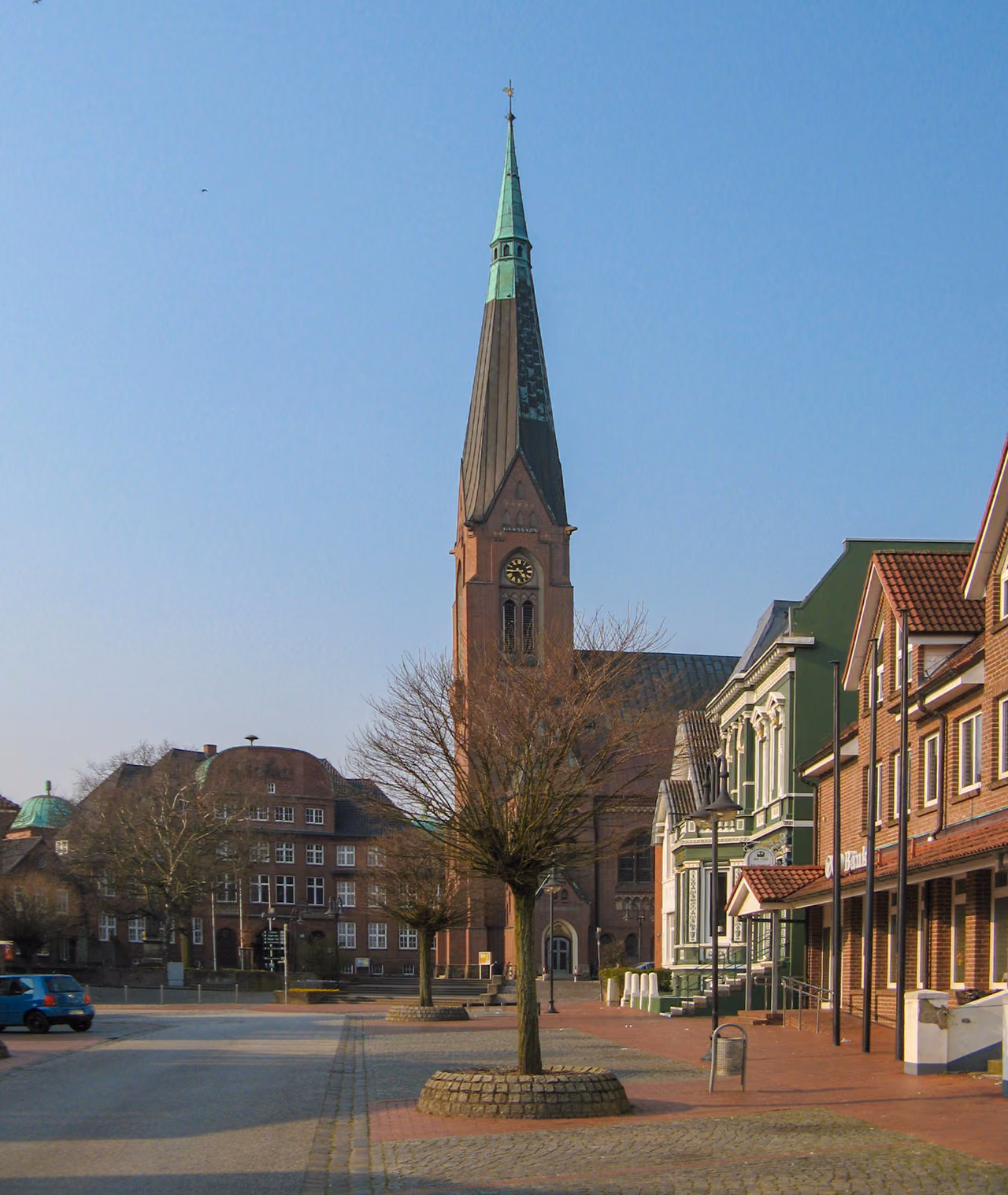 Stadtansicht von Marne