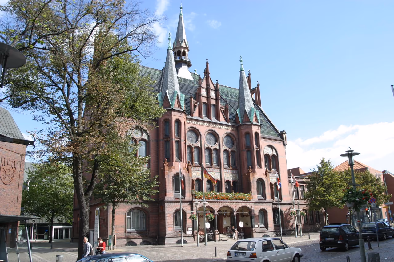Stadtansicht von Neumünster