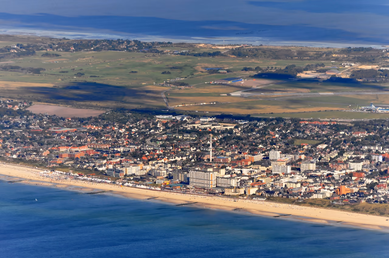 Stadtansicht von Sylt