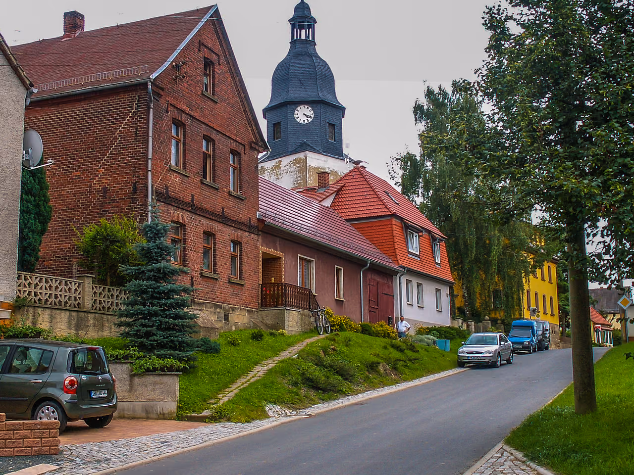 Stadtansicht von Albersdorf
