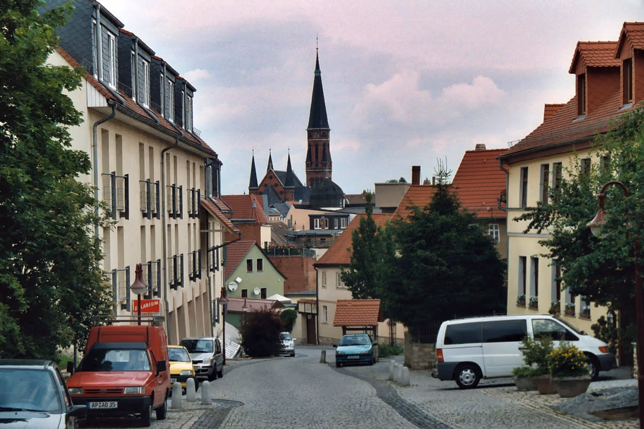 Stadtansicht von Apolda