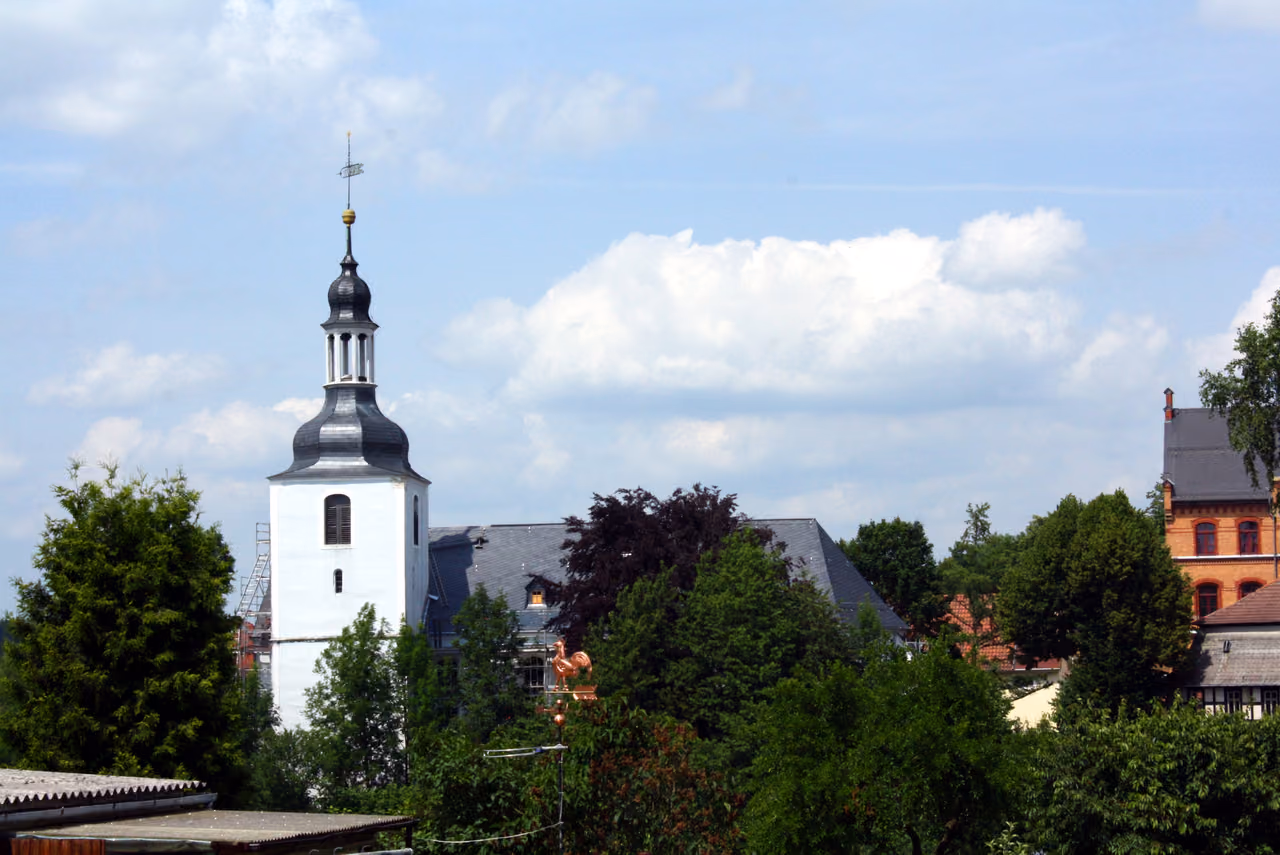 Stadtansicht von Auma-Weidatal