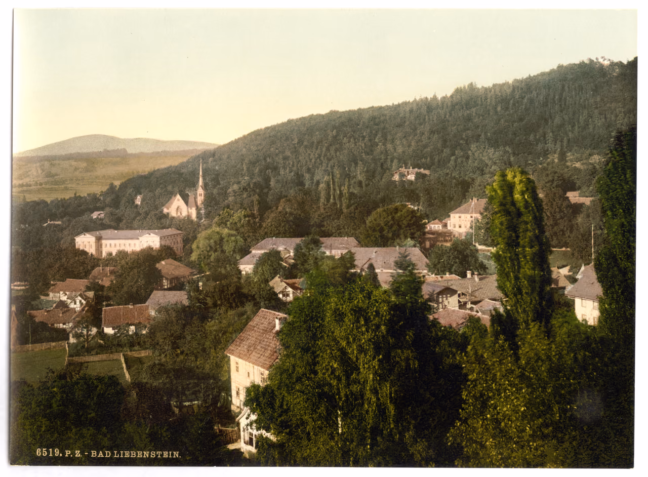 Stadtansicht von Bad Liebenstein