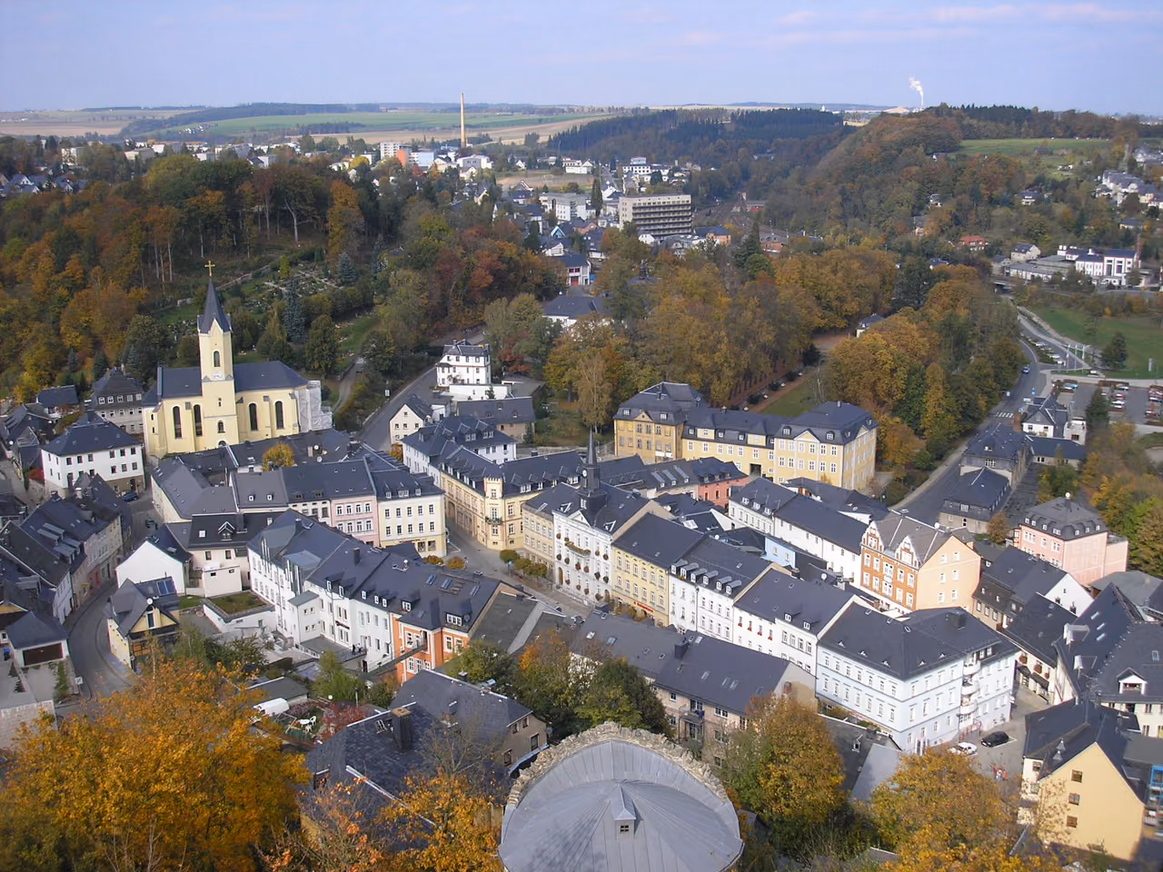 Stadtansicht von Bad Lobenstein