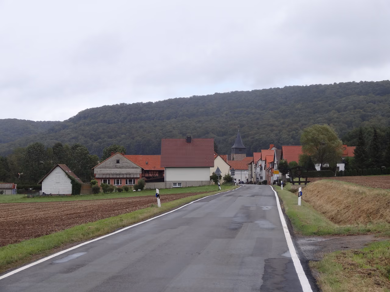 Stadtansicht von Buhla