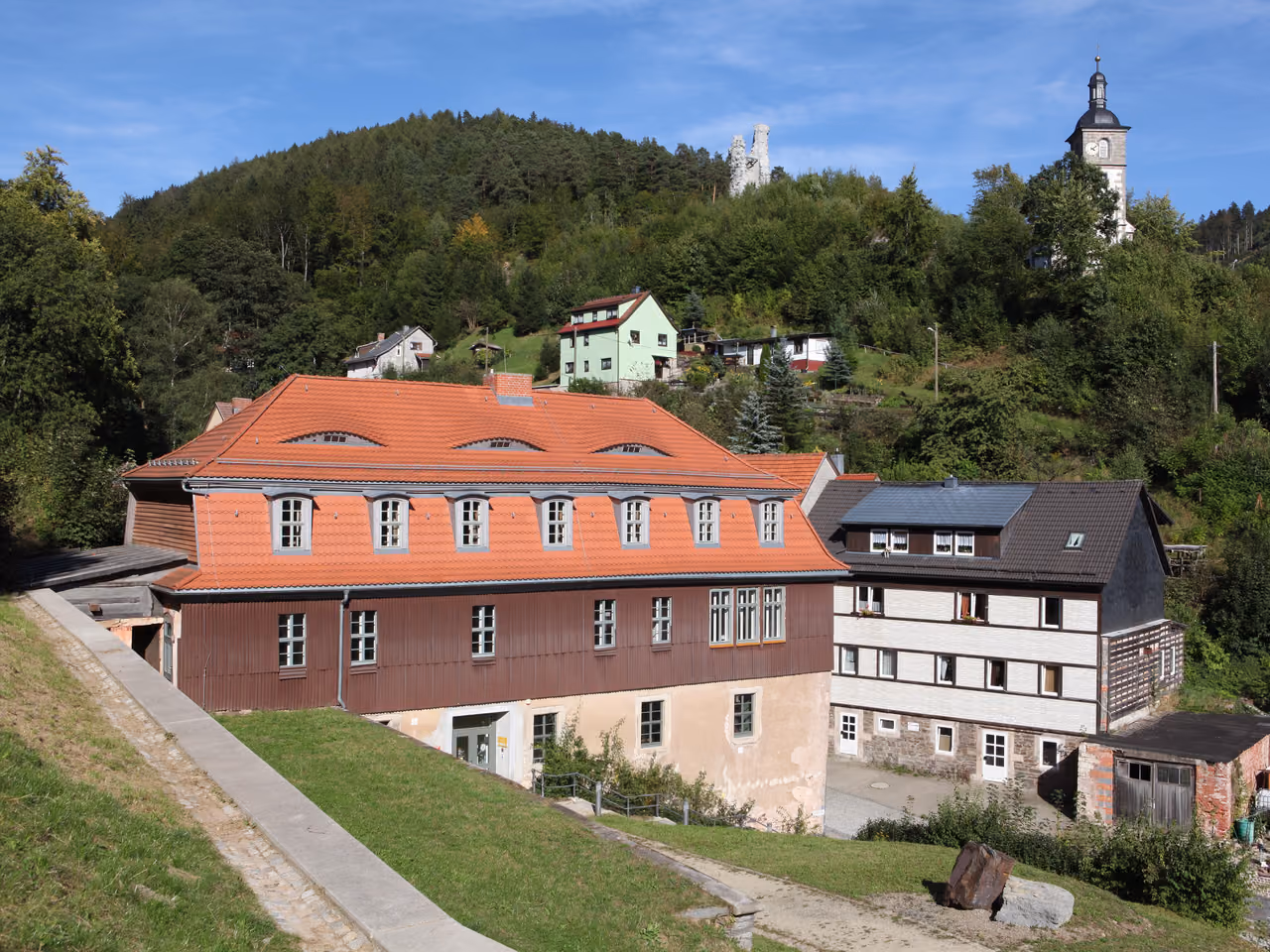 Stadtansicht von Frankenblick