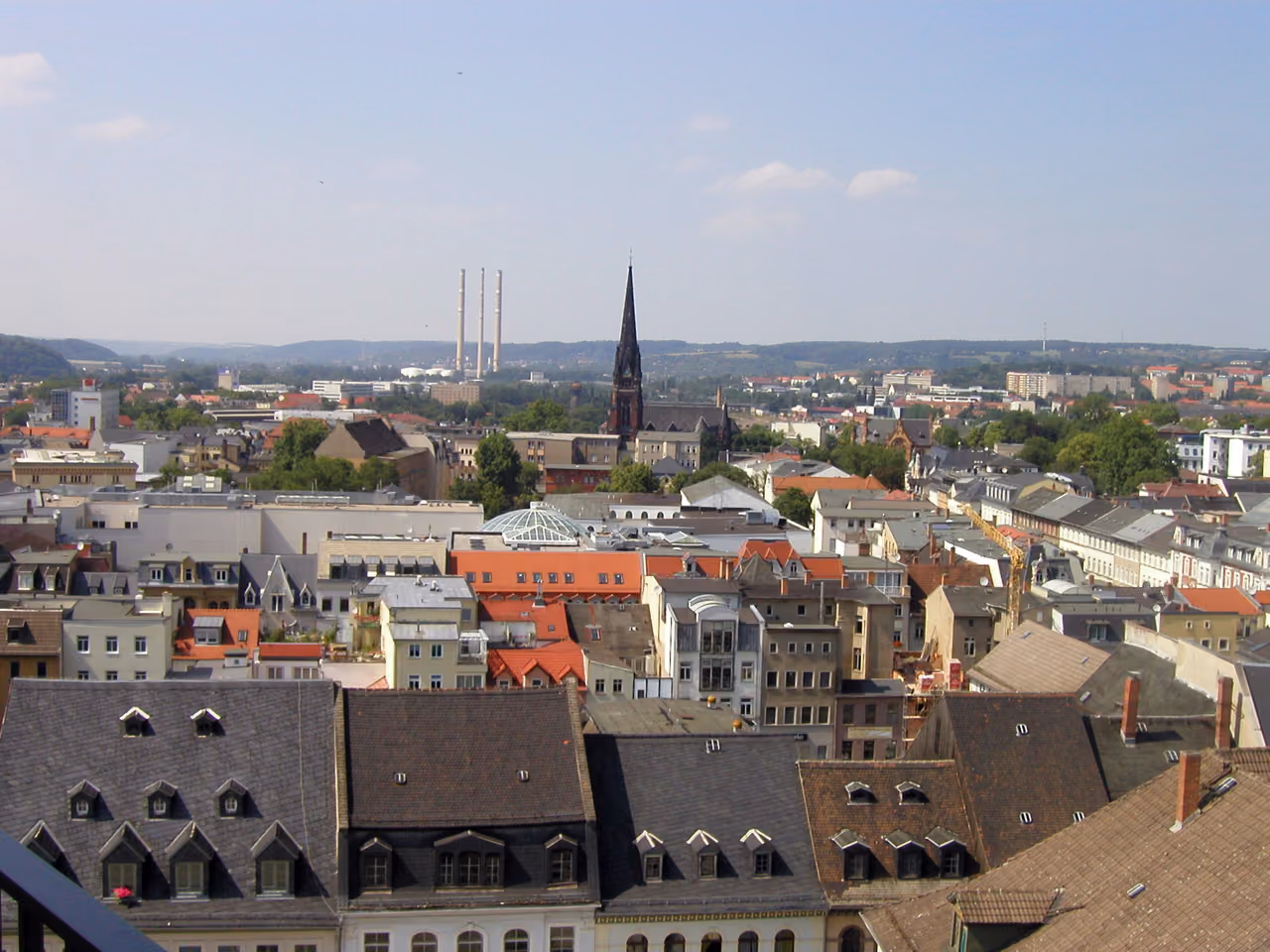Stadtansicht von Gera