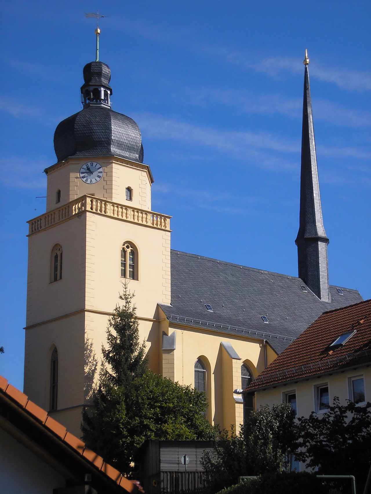 Stadtansicht von Gößnitz