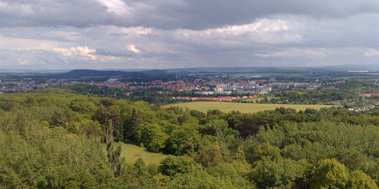 Stadtansicht von Gotha