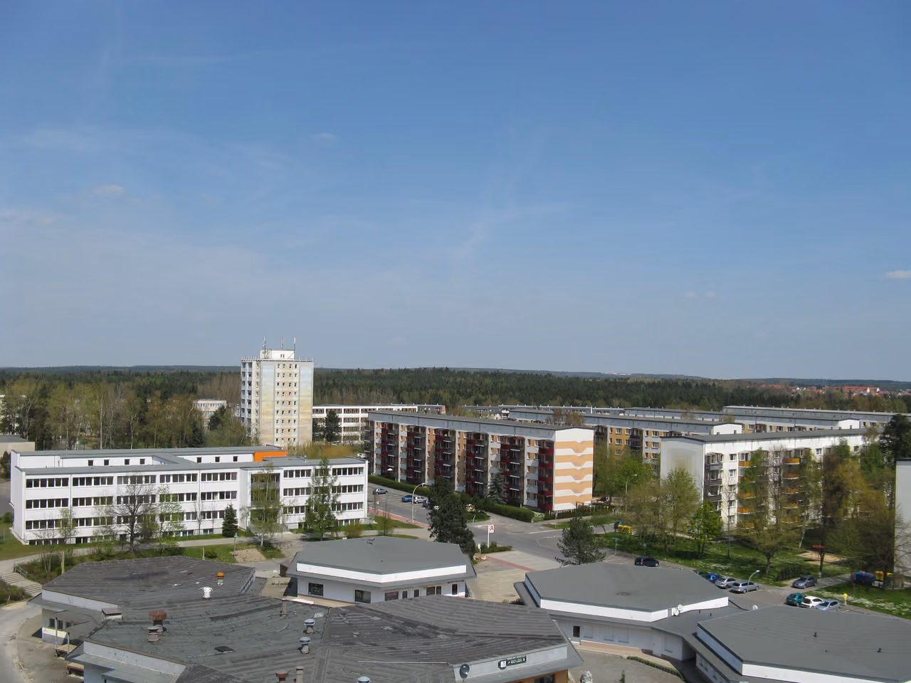 Stadtansicht von Hermsdorf