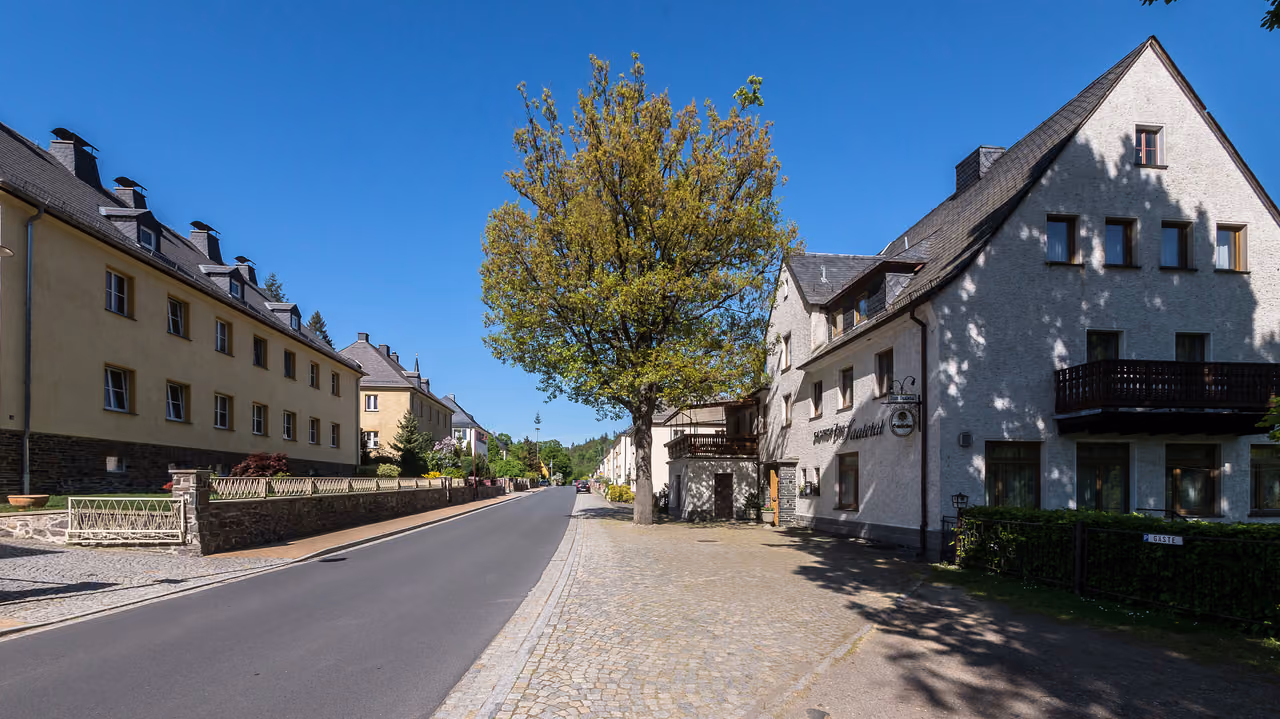 Stadtansicht von Hohenwarte