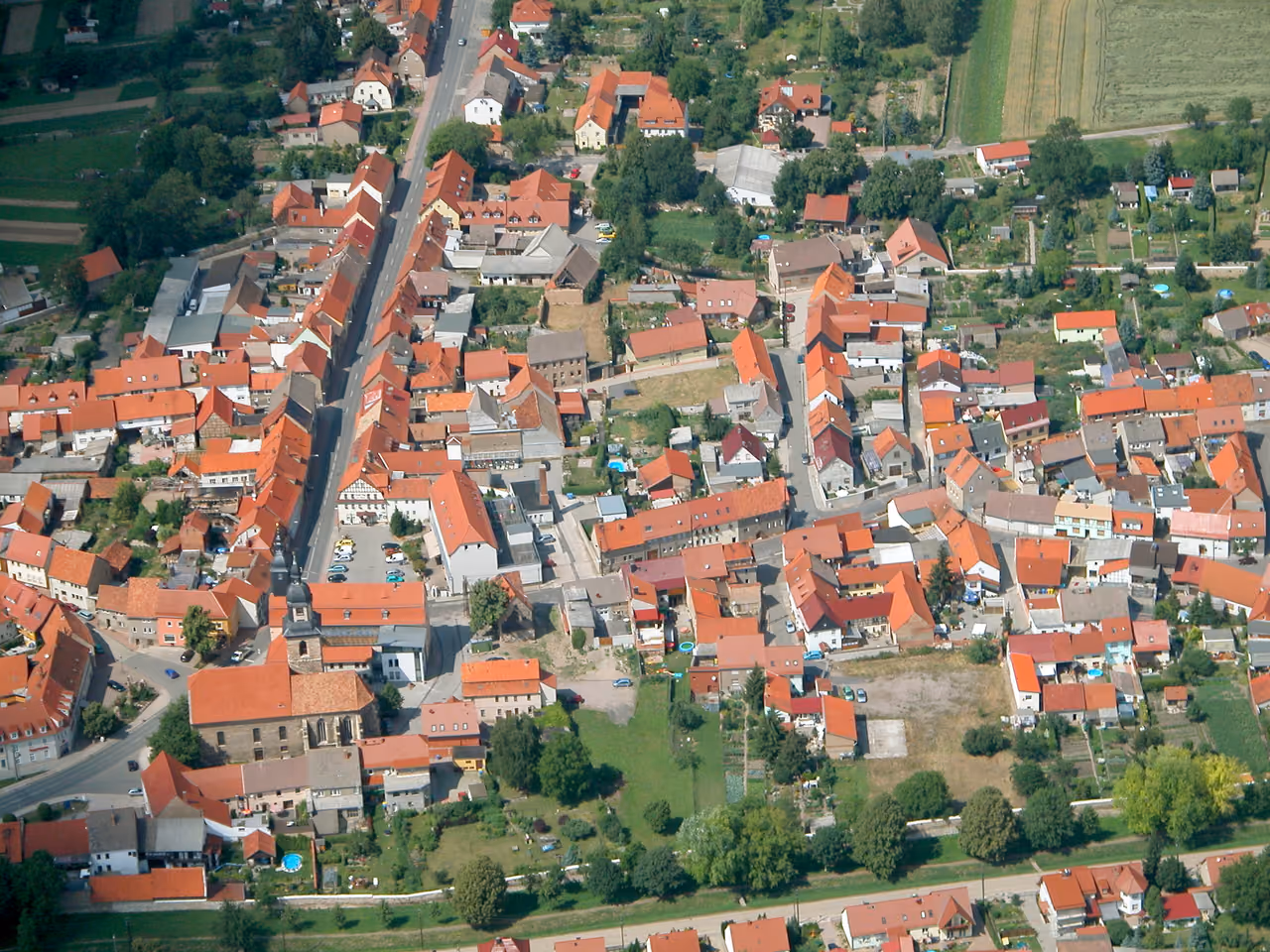 Stadtansicht von Kindelbrück