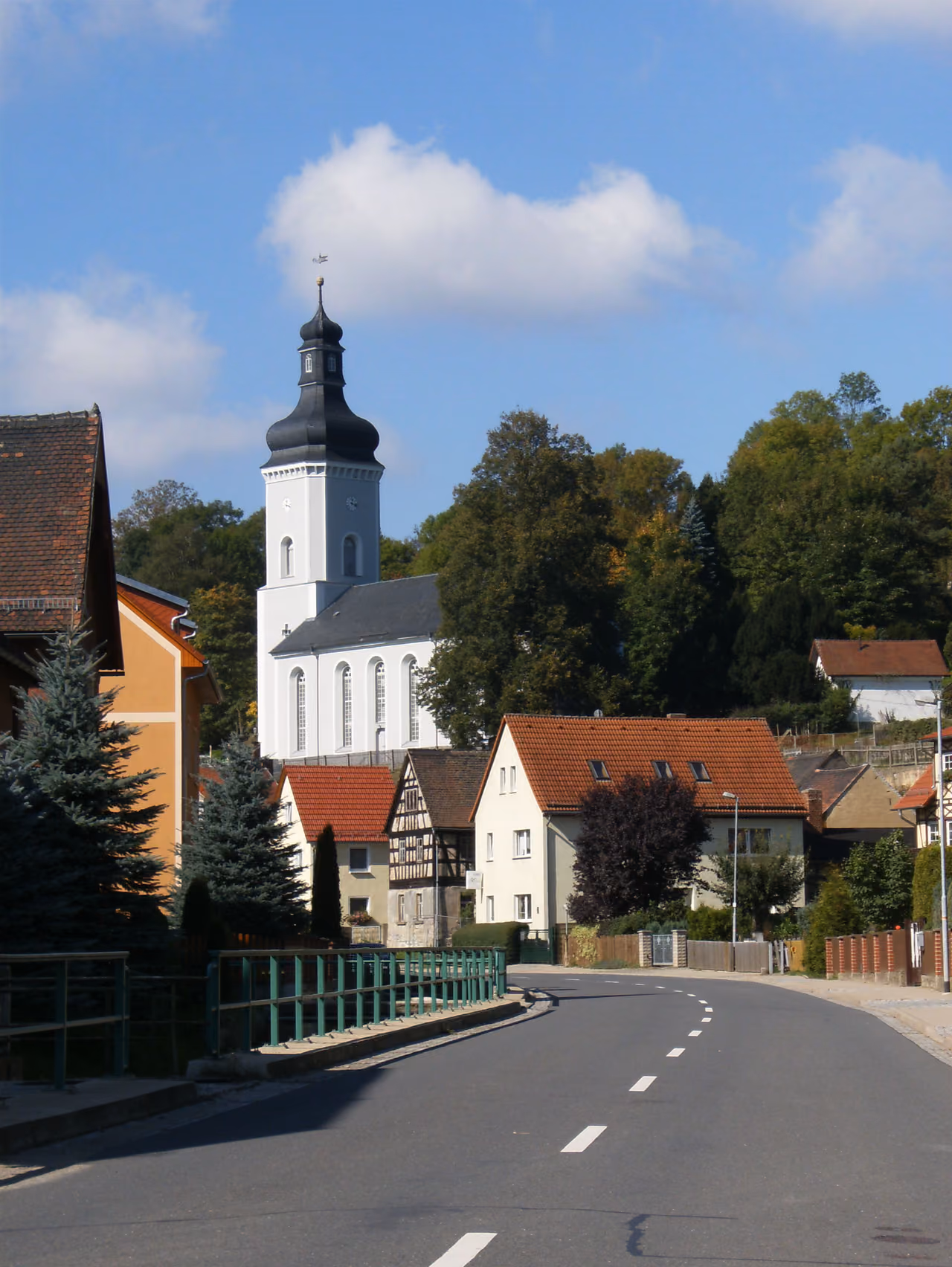 Stadtansicht von Kraftsdorf