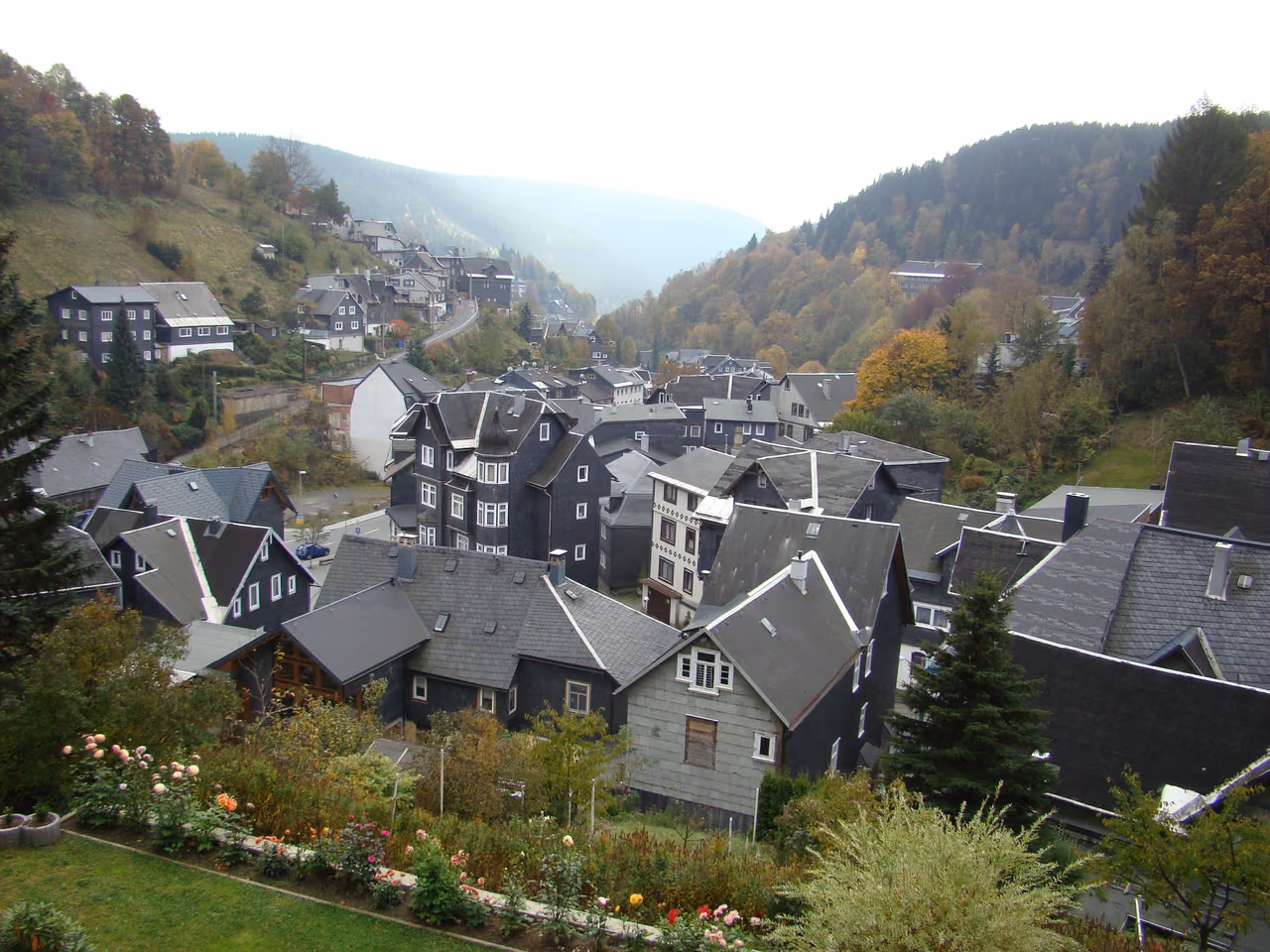 Stadtansicht von Lauscha