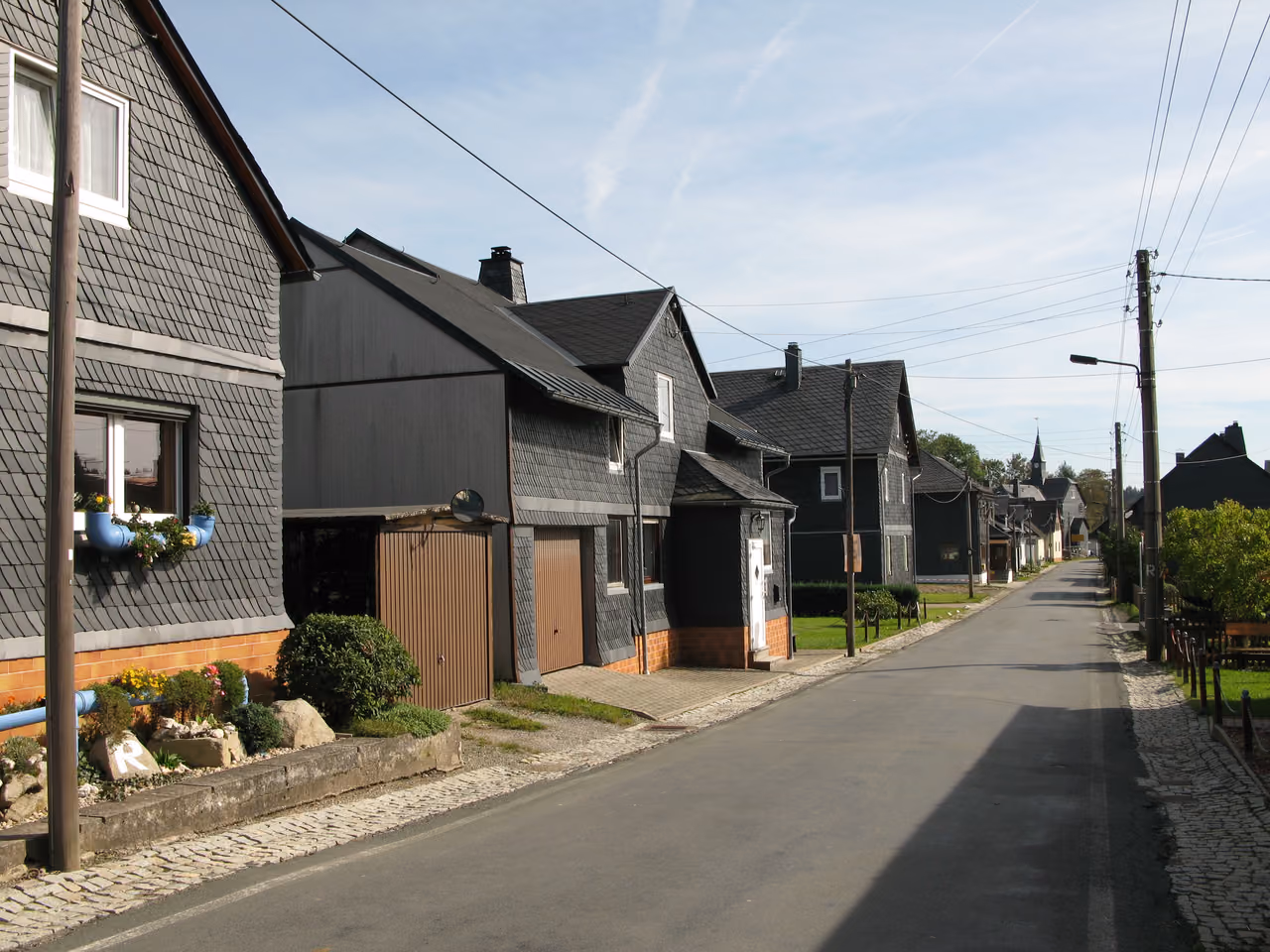Stadtansicht von Lehesten
