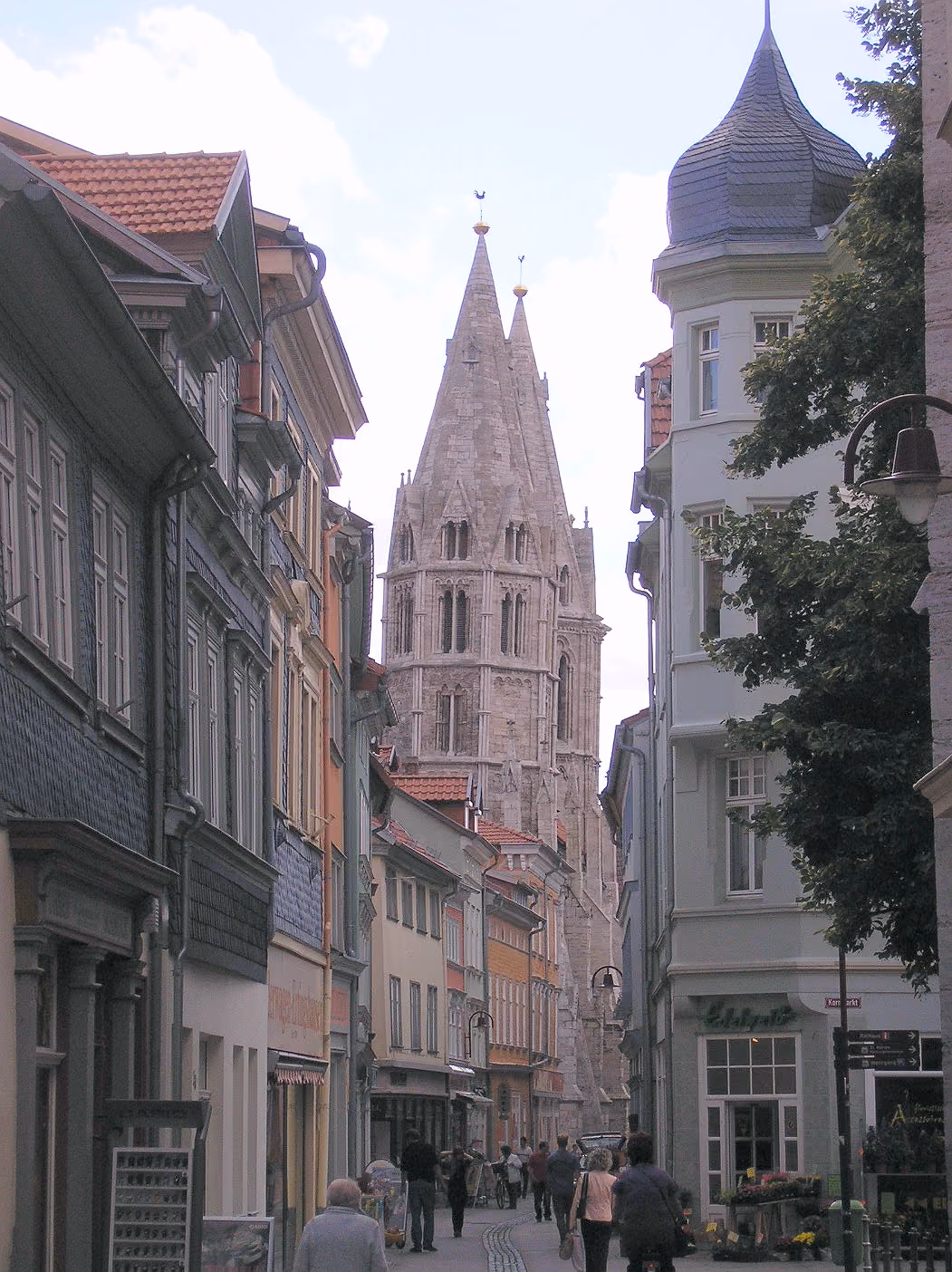 Stadtansicht von Mühlhausen