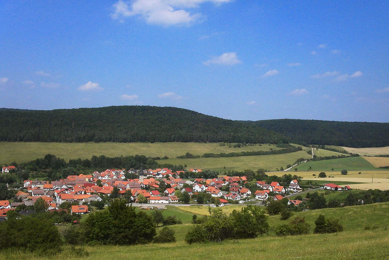 Stadtansicht von Neubrunn