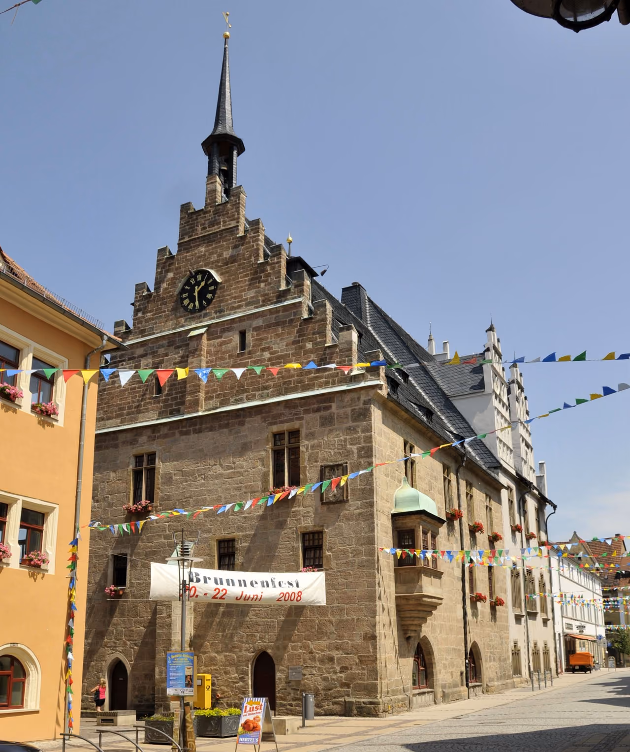 Stadtansicht von Neustadt / Orla