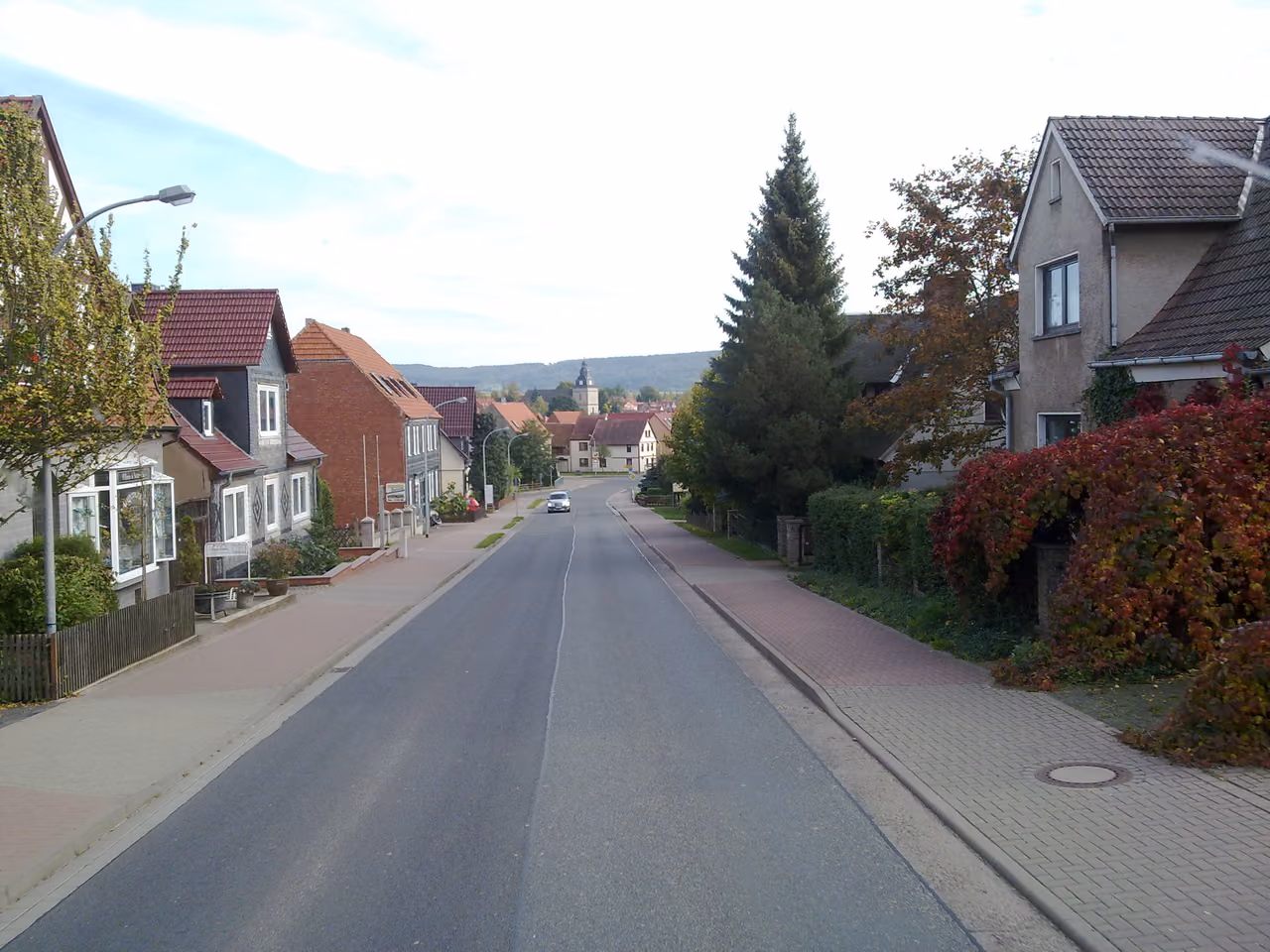 Stadtansicht von Niederorschel