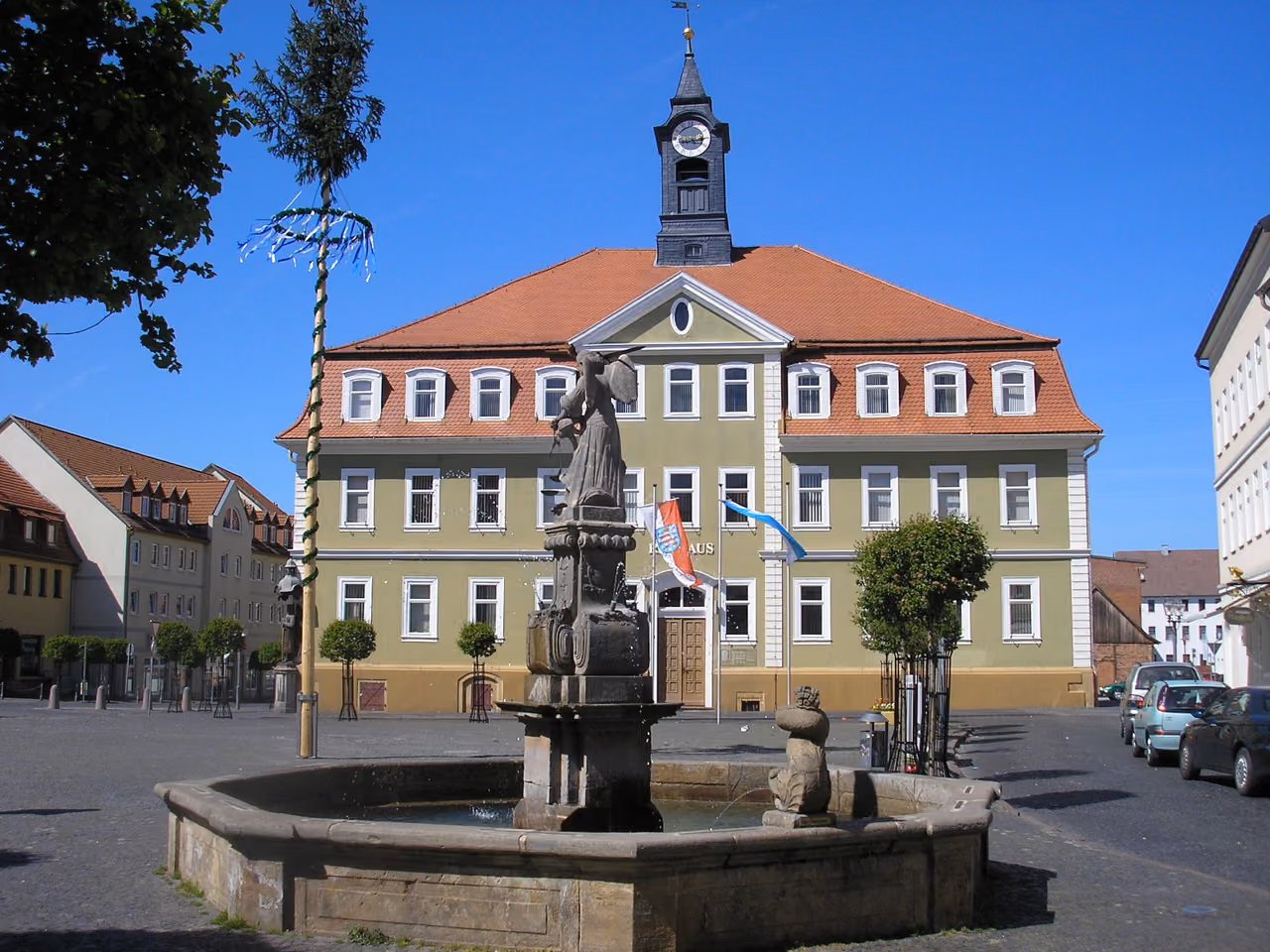 Stadtansicht von Ohrdruf