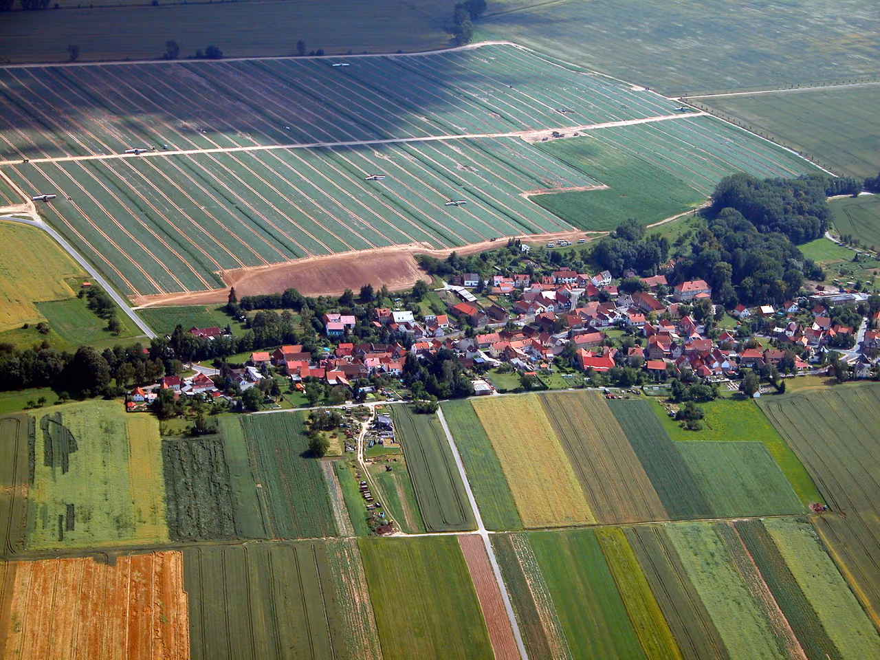 Stadtansicht von Oppershausen