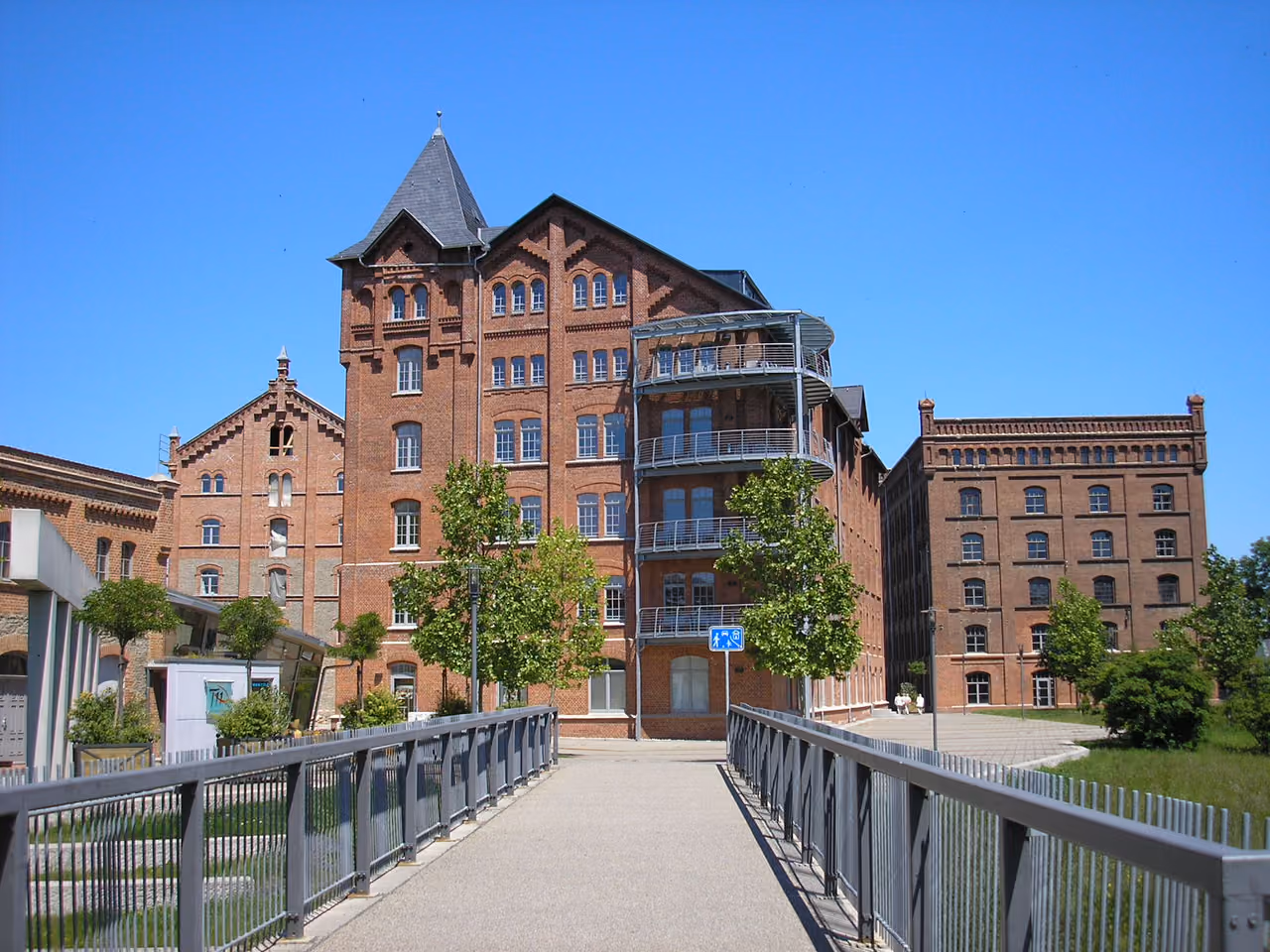 Stadtansicht von Pößneck