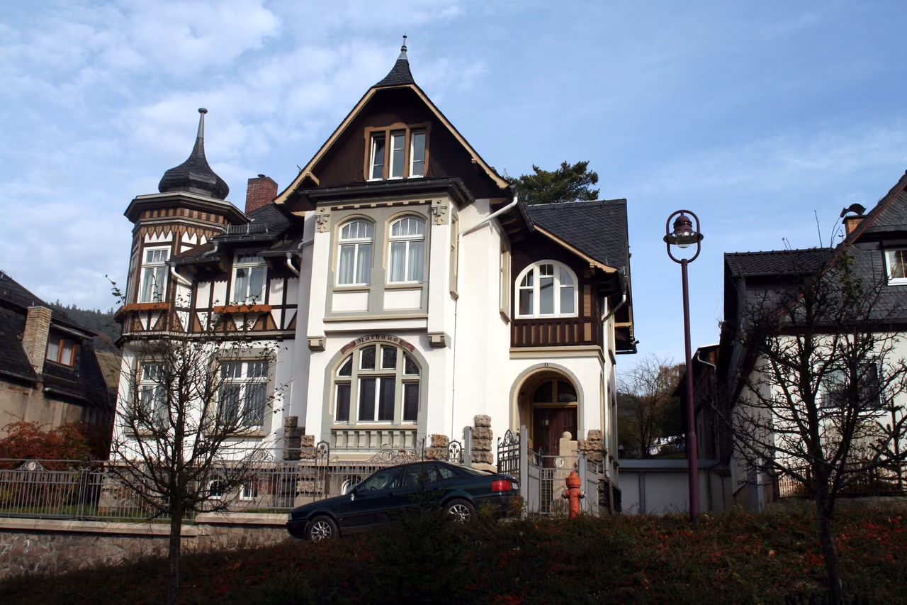 Stadtansicht von Probstzella