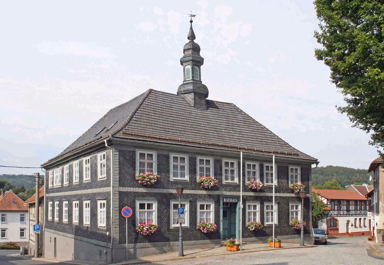 Stadtansicht von Schalkau