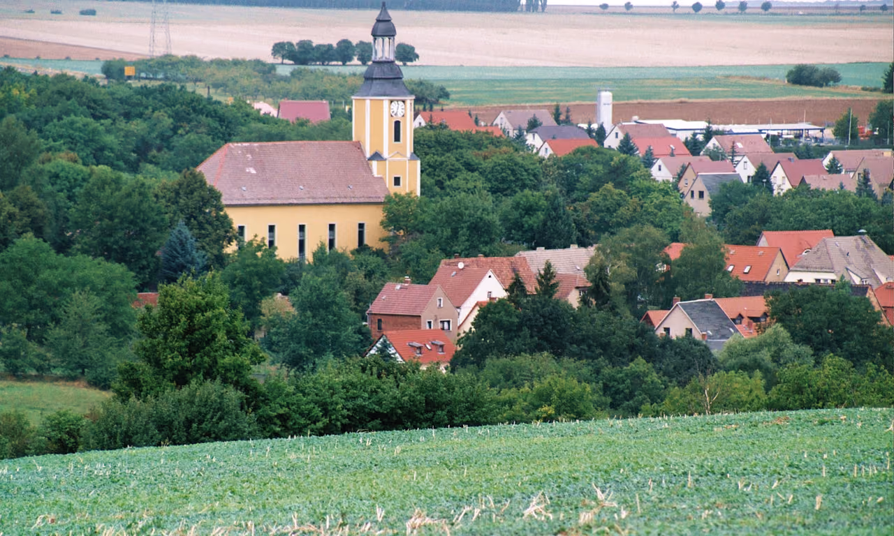Stadtansicht von Schkölen