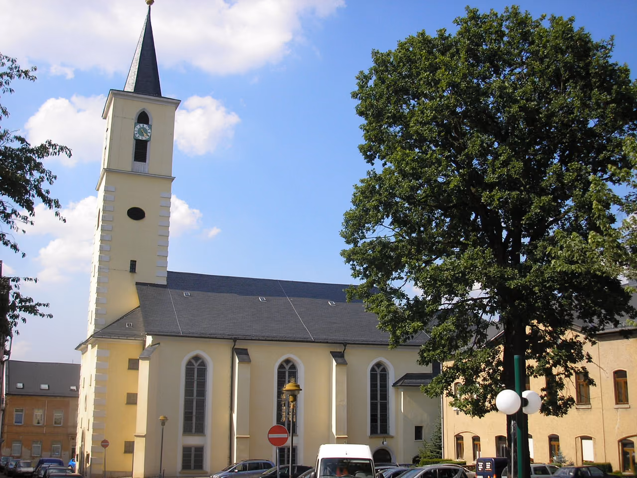 Stadtansicht von Schleiz