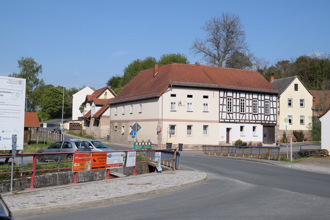 Stadtansicht von Schlöben