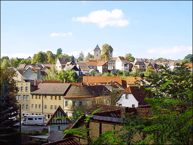 Stadtansicht von Stadtroda