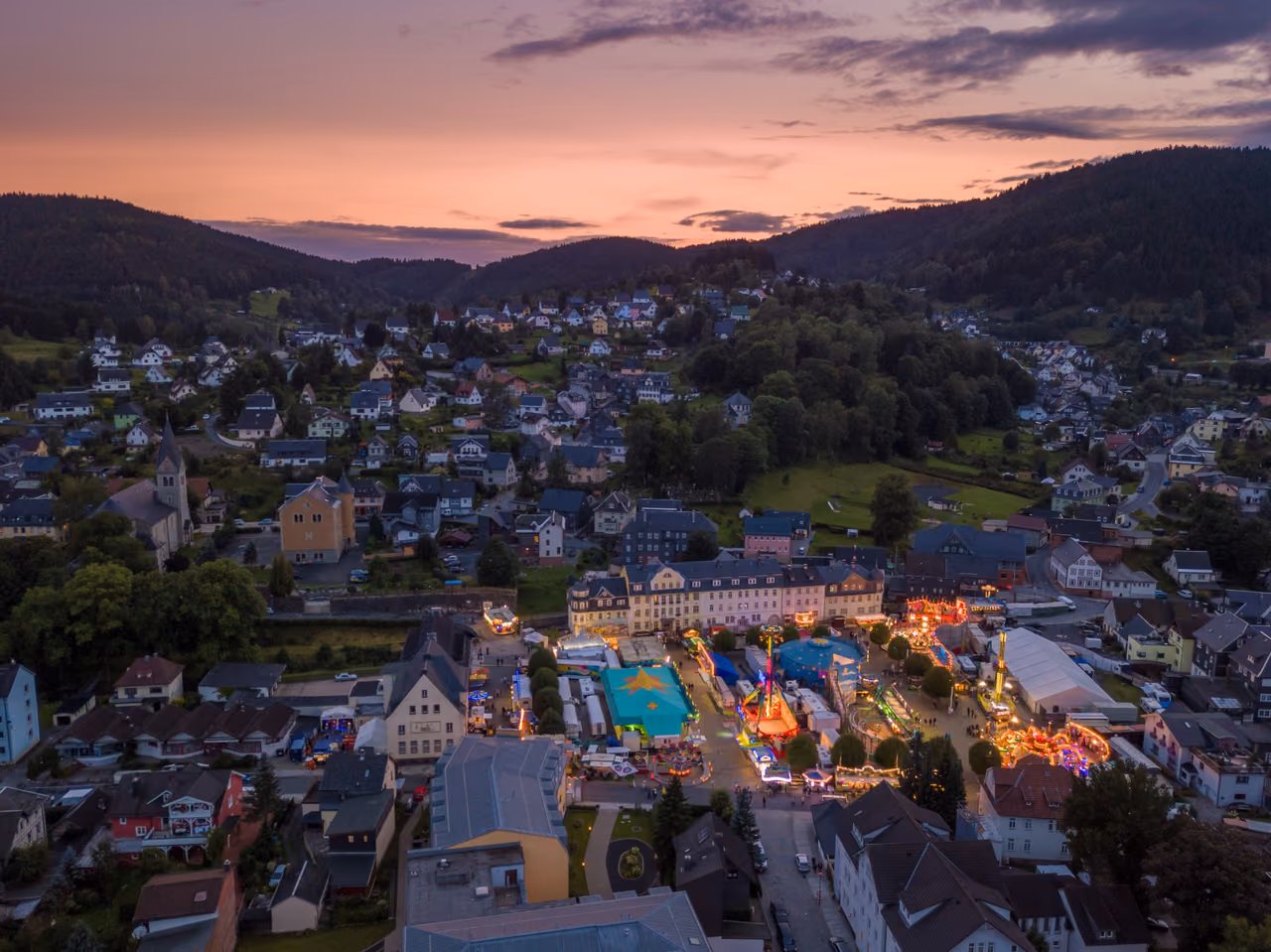Stadtansicht von Steinach